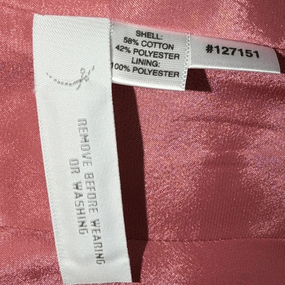Ann Taylor Womens Blazer Jacket‎ Size 2 Pink Paisley Print Cotton Blend